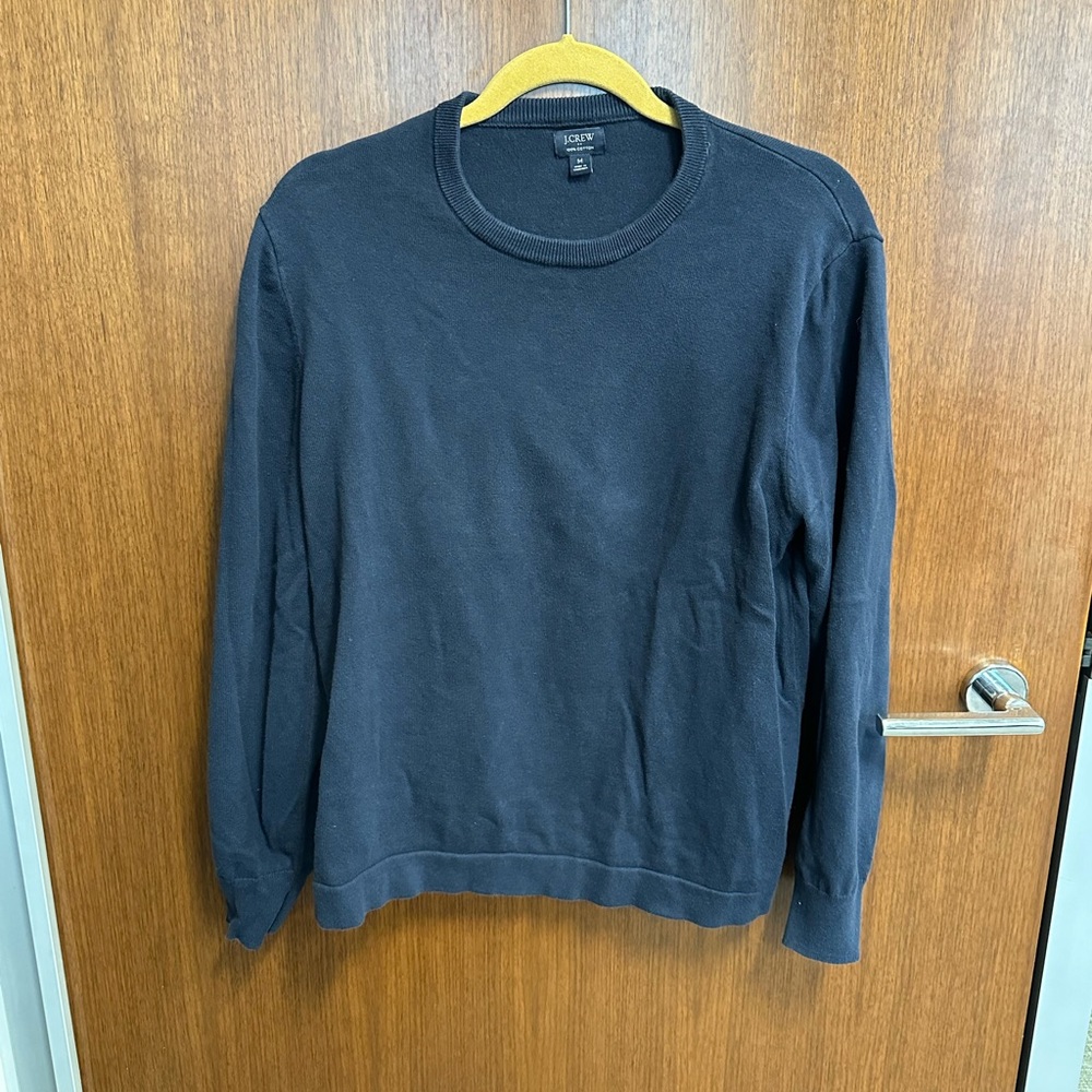 Men’s J. Crew Cotton Crewneck Sweater.